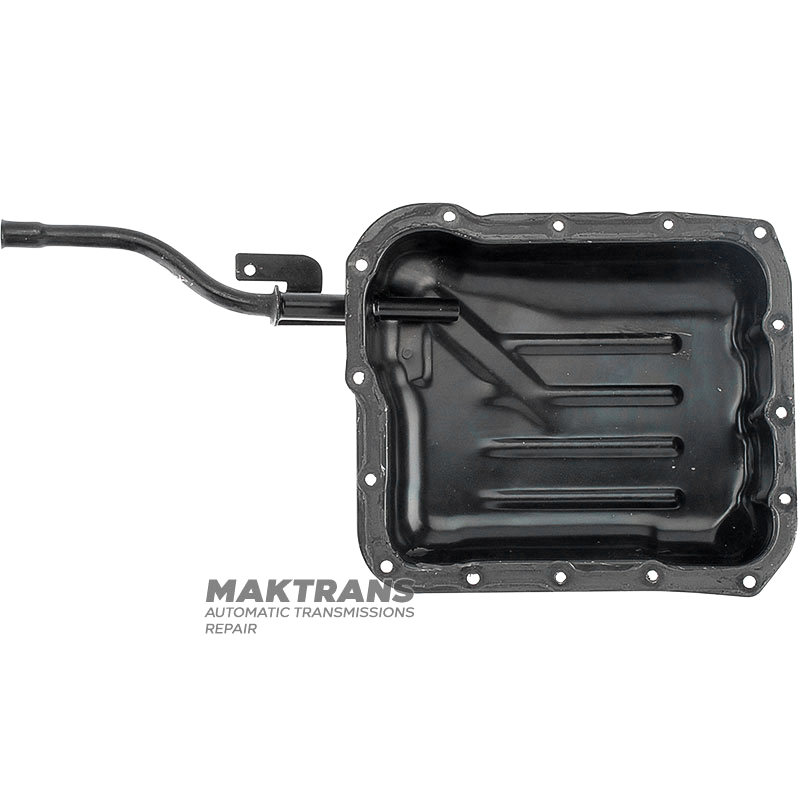 Oil pan F4A41 F4A42 - dipstick neck length 240 mm, with mounting plate
