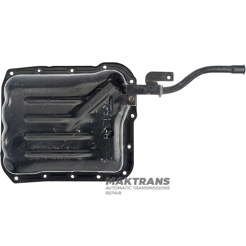 Oil pan F4A41 F4A42 - dipstick neck length 240 mm, with mounting plate