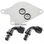 Adapter for connecting additional cooling and filtration AP-F8G45