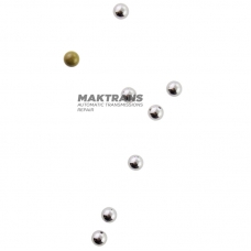 Set of metal and plastic balls of the hydraulic unit 722.7 D 5.5mm