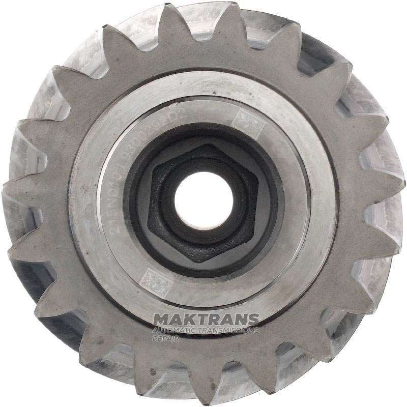 Output shaft No. 1 Hyundai / KIA DCT D8LF1 (D8F48W) - 432152N010 - (19 teeth, outer Ø 79.60 mm)
