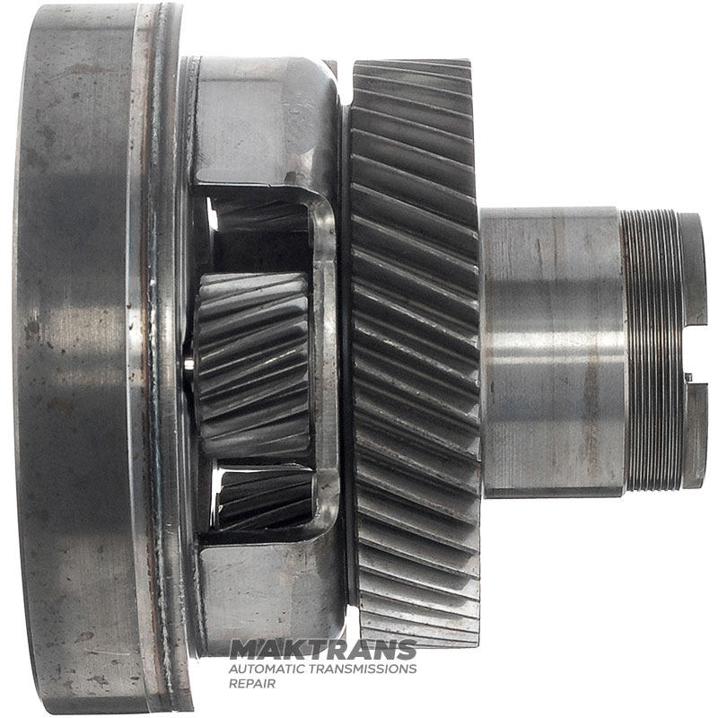 Rear planetary gear DP0 AL4 - 3 pinions (19 teeth), helical gear 52 teeth (outer Ø 109.55 mm), ring gear 81 teeth