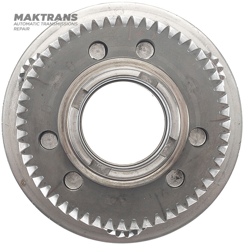 Rear planetary gear DP0 AL4 - 3 pinions (19 teeth), helical gear 52 teeth (outer Ø 109.55 mm), ring gear 81 teeth