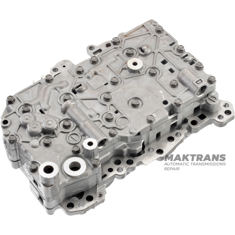 Valve body assembly with solenoids (without pressure sensors) Aisin Warner AWF8G45 AWF8F45 - removed from new transmissions