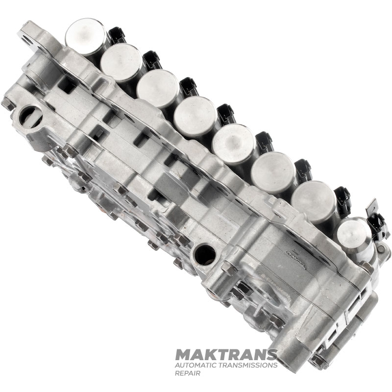 Valve body assembly with solenoids (without pressure sensors) Aisin Warner AWF8G45 AWF8F45 - removed from new transmissions