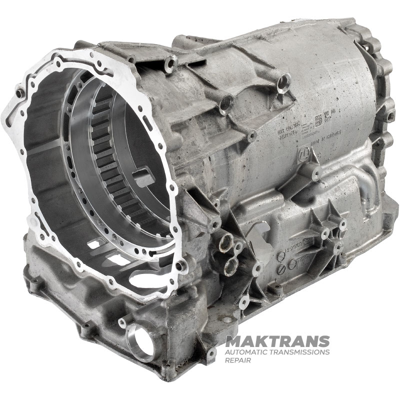 Center housing ZF 8HP65A 1109 400 365, 1103 301 367 - with oil channel between front differential / Torsen differential