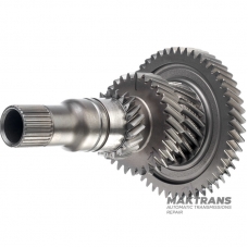 Input shaft K2 Hyundai / KIA DCT D8LF1 (D8F48W) - 432002N030 (shaft length 178 mm, 19 teeth (outer Ø 52.20 mm), 29 teeth (outer Ø 79.25 mm), 23 teeth (outer Ø 66.90 mm), 49 teeth (outer Ø 122.25 mm)