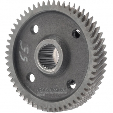 Driven gear of differential shaft drive A4AF3 A4BF2 - 55 teeth (outer Ø 134.80 mm), 27 splines