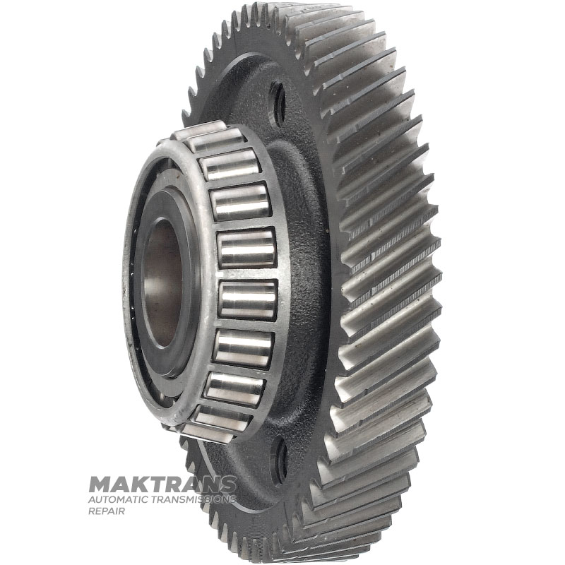 Driven gear of differential shaft drive A4AF3 A4BF2 - 55 teeth (outer Ø 134.80 mm), 27 splines