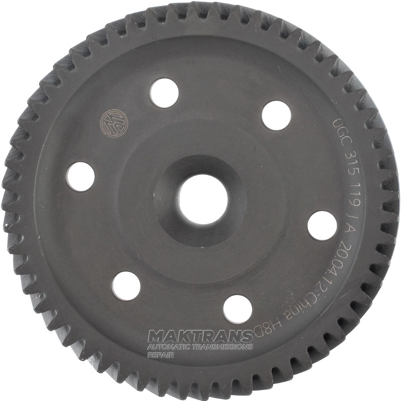 Driven gear of the oil pump VAG DSG DQ381 0GC 0GC315119J - 56 teeth (outer Ø 84.10 mm)