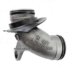 Oil supply tube (steel) of the oil pump hub Mercedes-Benz 725.0 - A7252777400