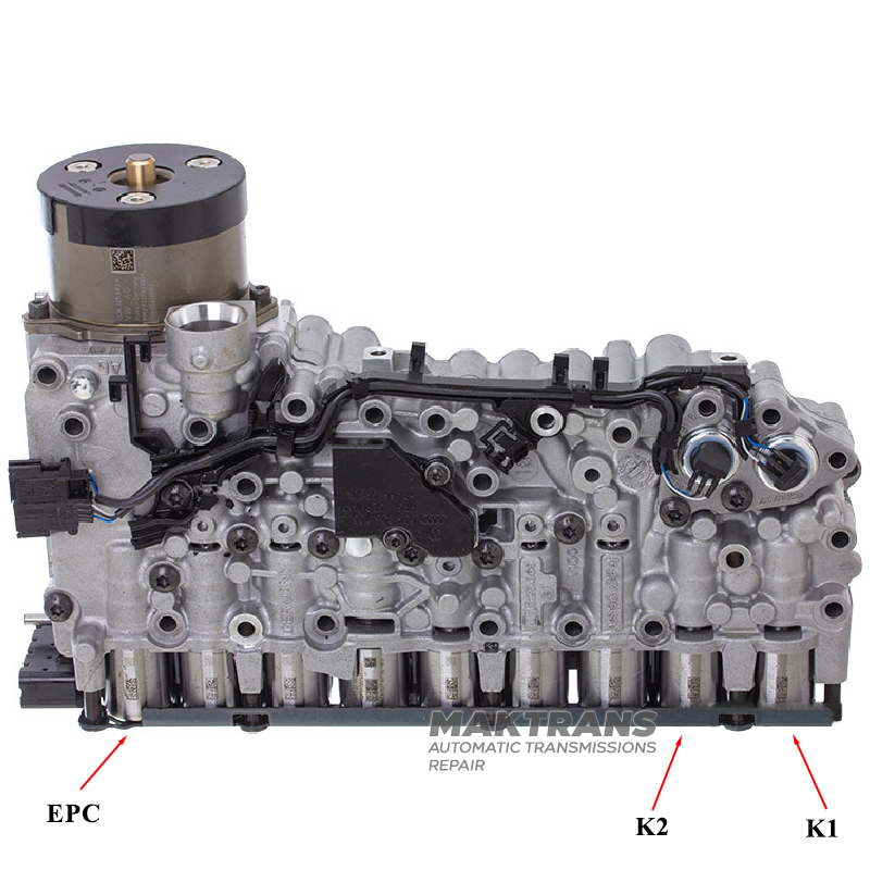 Adapter for testing solenoids Electronic Pressure Control (K1 K2 EPC) / 0CK 0CL 0СJ DL382