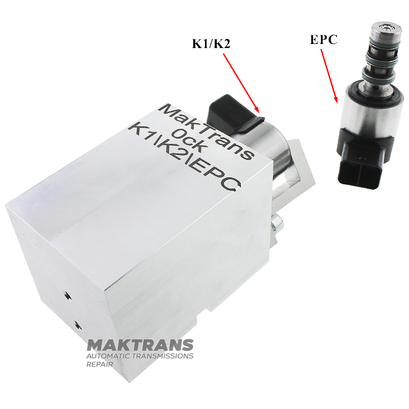 Adapter for testing solenoids Electronic Pressure Control (K1 K2 EPC) / 0CK 0CL 0СJ DL382