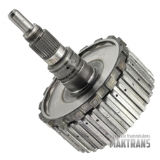 K27 Clutch drum and output shaft [2WD] Mercedes-Benz 725.0 - total height 197 mm, 30 splines (outer Ø 31.65 mm)