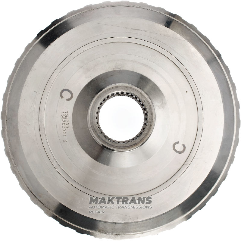 Drum C1 Clutch (1-2-3-4) TG-81SC AWF8F45 AF50-8 U881 16-up - empty, without discs (for 5 friction discs)