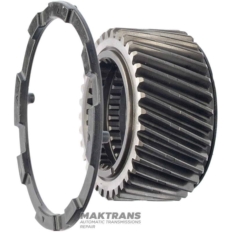 Rear planetary gear Hyundai / KIA A8MF1 457624G600R - 4 pinions (19 teeth) / 4 pinions (18 teeth), sun gear 34 teeth (outer Ø 50.40 mm)