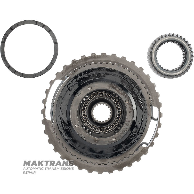Rear planetary gear Hyundai / KIA A8MF1 457624G600R - 4 pinions (19 teeth) / 4 pinions (18 teeth), sun gear 34 teeth (outer Ø 50.40 mm)