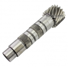 Output shaft No. 1 VAG eHybrid DQ400 0DD - shaft length 202 mm, 17 teeth (outer Ø 56.80 mm)