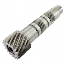Output shaft No. 1 VAG eHybrid DQ400 0DD - shaft length 202 mm, 17 teeth (outer Ø 56.80 mm)