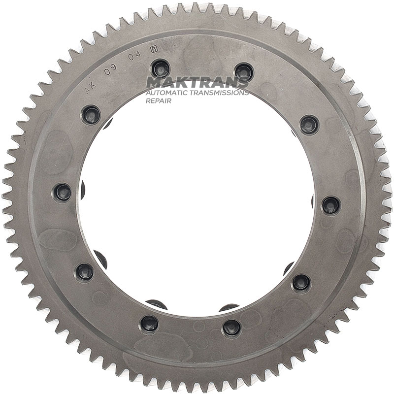 Differential helical gear JATCO JF404 / RE4R05A 001498081B – 81 teeth (outer Ø 201.85 mm)