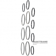 Set of plastic split rings Aisin Warner TG-81SC AWF8F45 / GM AF50-8 / TOYOTA U881E U881F - 12 rings per set