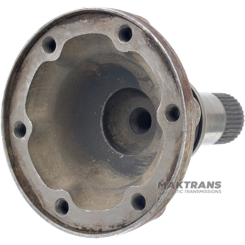 Differential flange JATCO JF404 / RE4R05A - height 117 mm, 33 splines (outer Ø 26.95 mm)