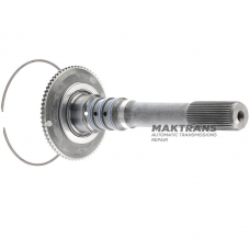 Output shaft SsangYong DSI-6 / DSI M78 0574-671012 - shaft length 235 mm, 38 splines (outer Ø 30.65 mm)