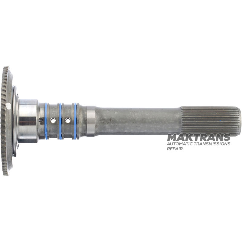 Output shaft SsangYong DSI-6 / DSI M78 0574-671012 - shaft length 235 mm, 38 splines (outer Ø 30.65 mm)
