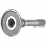 Output shaft SsangYong DSI-6 / DSI M78 0574-671012 - shaft length 235 mm, 38 splines (outer Ø 30.65 mm)