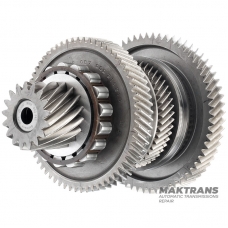 Differential drive shaft No. 1 VAG eHybrid DQ400 0DD – 17 (Ø 56.35 mm) / 63 (Ø 135.40 mm) / 51 (Ø 101.90 mm) / 63 (Ø 153.80 mm)