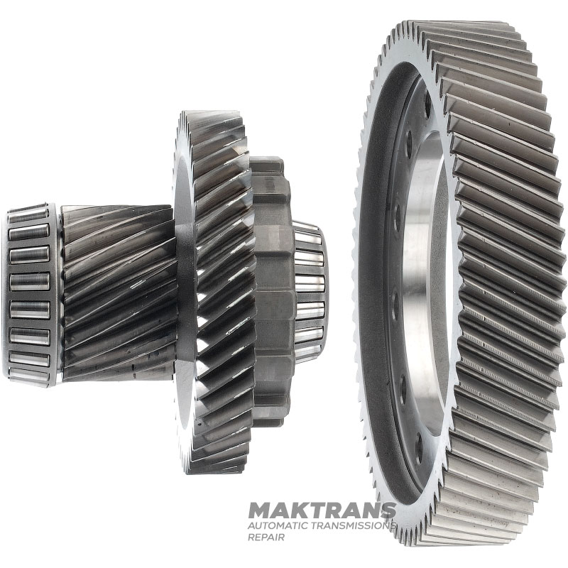 Main differential pair TOYOTA U660E 4122133160 3570533020 – 21 teeth (outer Ø 72.10 mm) / 69 teeth (outer Ø 214.55 mm)