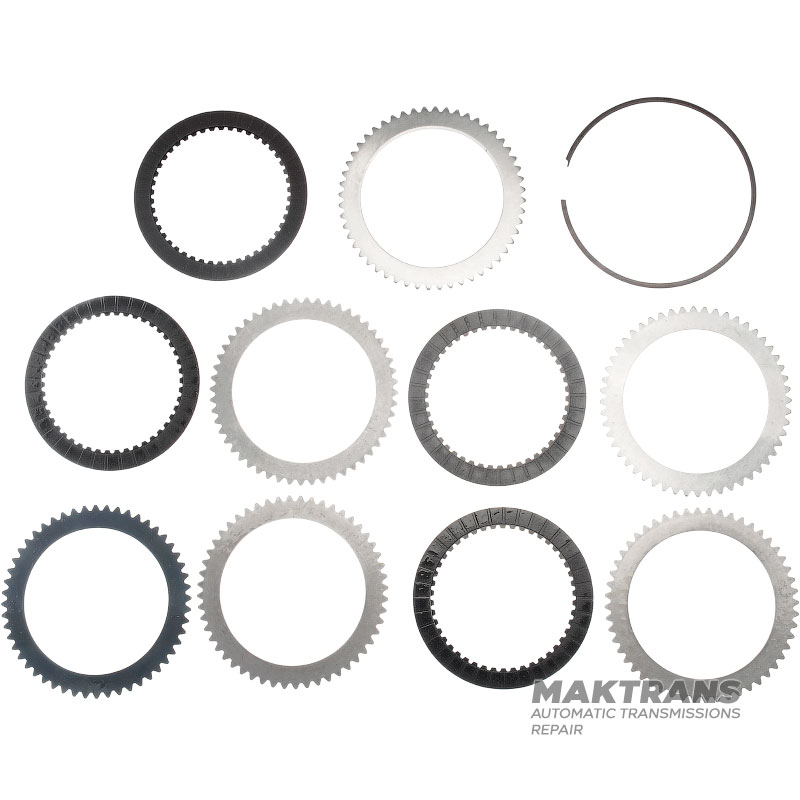 Set of steel and friction discs C3 Clutch SsangYong DSI-6 / DSI M78 - 4 friction discs (total thickness of the kit 20.45 mm)