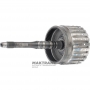 Input shaft with clutch drum E Clutch ZF 6HP26 ZF 6HP28 1068171034 - total height 308 mm, outer shaft Ø 30 mm, without discs (for a set of 7 clutches)
