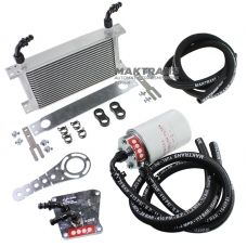 Additional filtration and cooling kit JF011E RE0F10A | Type.3 SPX with a filter up to 10 microns and a ribbon-type radiator.