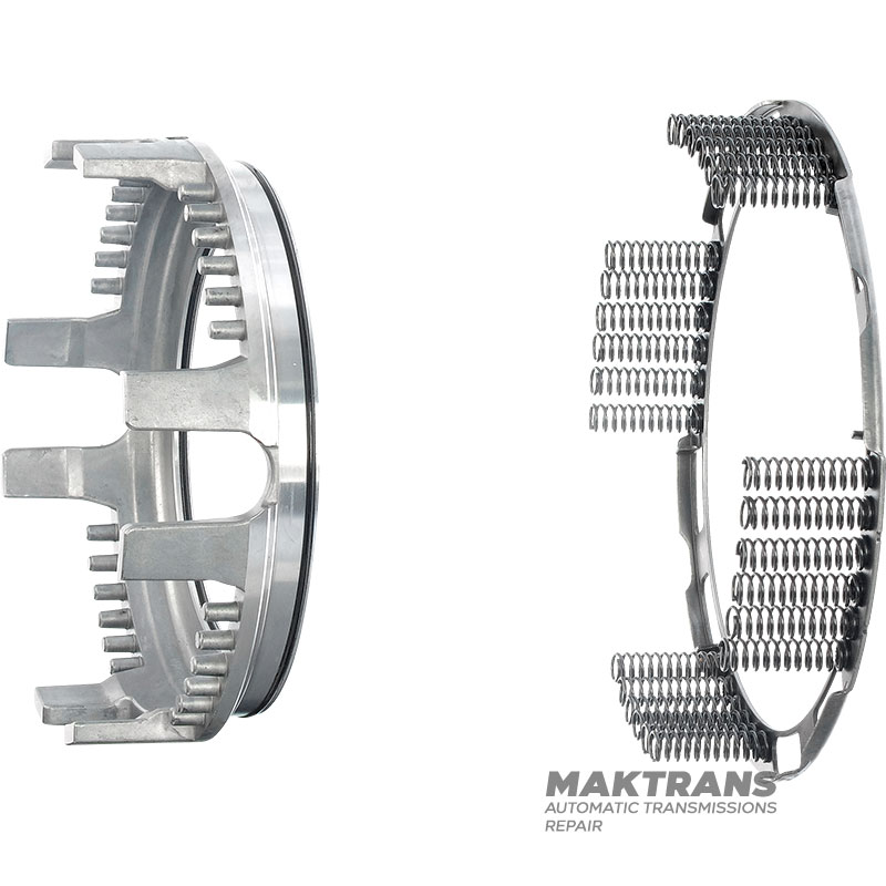 Piston with return spring Low / Reverse Brake JATCO JF404 - 001323477 001323245 (total piston height 48.70 mm)