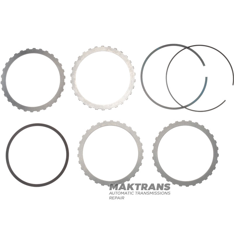 Set of steel wheels Forward Clutch JATCO CVT JF011E - 3 steel disks (thickness 1.40 mm), 1 support disk (thickness 4.20 mm)