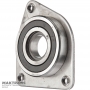 Radial ball bearing (with mounting plate) of output shaft No. 1 GETRAG DCT450 - FAG F-805898 (27 mm x 72 mm x 18 mm)