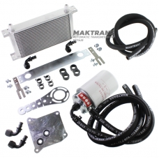 Additional filtration and cooling kit JF015E CVT7 RE0F11A| Type.3 SPX with a fine filter up to 10 microns and a belt-type radiator.