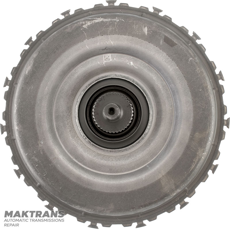 Cover flange for double wet clutch VAG DSG 0BT-0BH 0BH141029F 0BH141791B - total height 60 mm, 36 splines (outer Ø 37.85 mm)