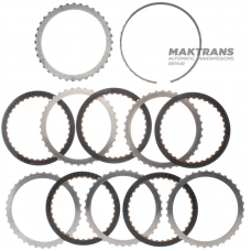 Set of steel and friction discs K3 Clutch TR-60SN 09D - (5 friction discs, total thickness of the kit 26.50 mm)