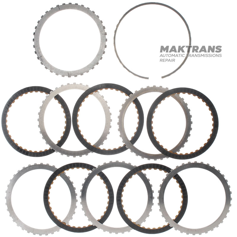 Set of steel and friction discs K3 Clutch TR-60SN 09D - (5 friction discs, total thickness of the kit 26.50 mm)