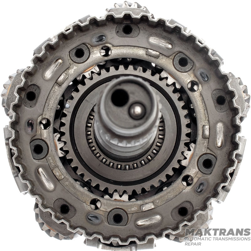 Input shaft / front planetary gear TOYOTA UA80 - 5 pinions (18 teeth), sun gear 42 teeth (outer Ø 67.35 mm)