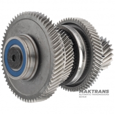 Differential drive shaft No. 1 VAG eHybrid DQ400 0DD - 20 teeth (Ø 66.10 mm) / 63 teeth (Ø 135.40 mm) / 51 teeth (Ø 101.90 mm) / 63 teeth (Ø 153.80 mm)