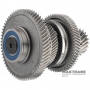 Differential drive shaft No. 1 VAG eHybrid DQ400 0DD - 20 teeth (Ø 66.10 mm) / 63 teeth (Ø 135.40 mm) / 51 teeth (Ø 101.90 mm) / 63 teeth (Ø 153.80 mm)