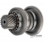Differential drive shaft No. 1 VAG eHybrid DQ400 0DD - 20 teeth (Ø 66.10 mm) / 63 teeth (Ø 135.40 mm) / 51 teeth (Ø 101.90 mm) / 63 teeth (Ø 153.80 mm)
