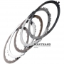 Set of steel and friction discs 2-6 Clutch FORD 6F15 - 2 friction discs (total thickness of the set 10.55 mm)
