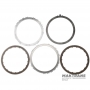 Set of steel and friction discs 2-6 Clutch FORD 6F15 - 2 friction discs (total thickness of the set 10.55 mm)