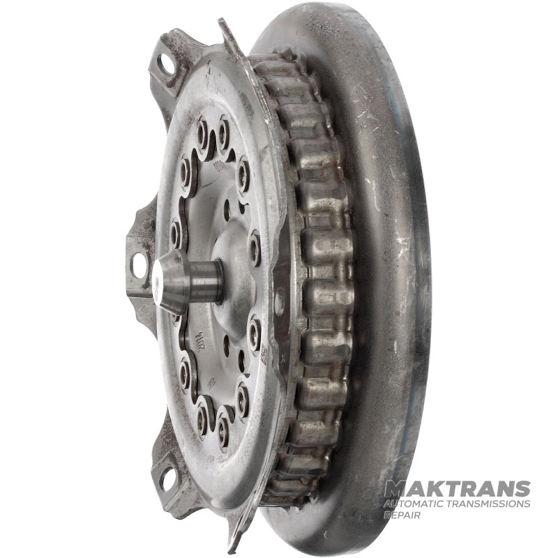 Front cover of torque converter ZF 8HP45 — marking on housing 000417, 000325 (outer Ø of pilot 32 mm)