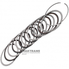 Set of steel and friction discs K1 Clutch Aisin Warner TF-60SN / VAG 09G - 6 friction discs (total thickness of the set 23.60 mm)