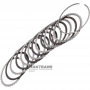 Set of steel and friction discs K1 Clutch Aisin Warner TF-60SN / VAG 09G - 6 friction discs (total thickness of the set 23.60 mm)